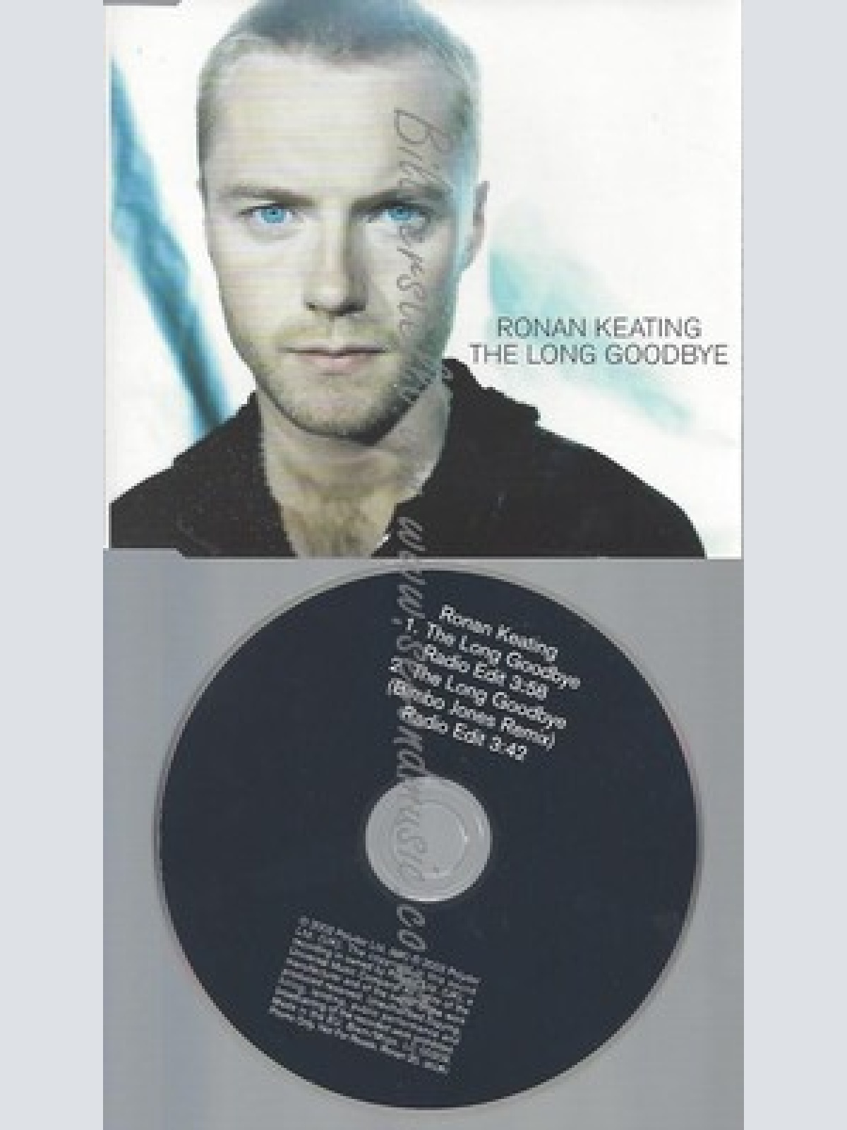 PROMO CD--RONAN KEATING --THE LONG GOODBYE--2 TR