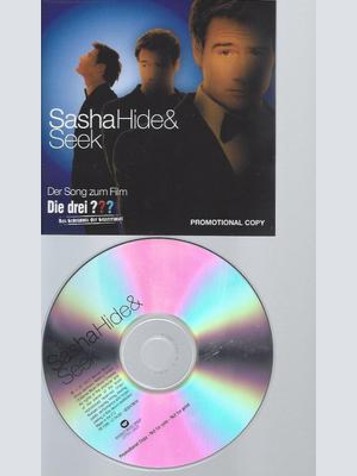 PROMO CD--SASHA--HIDE & SEEK--DIE DREI