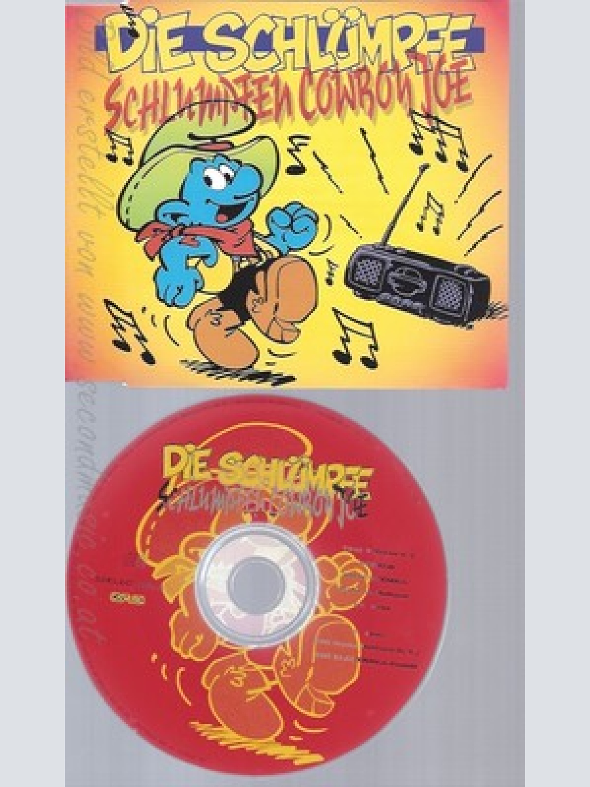 CD--DIE SCHLUEMPFE -- --- SCHLUMPFEN COWBOY JOE