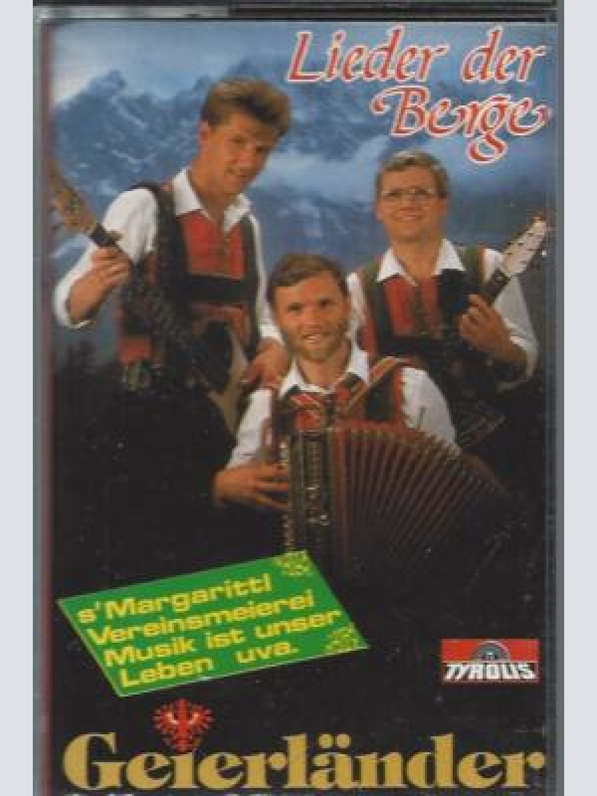 MC--Geierländer--Lieder der Berge