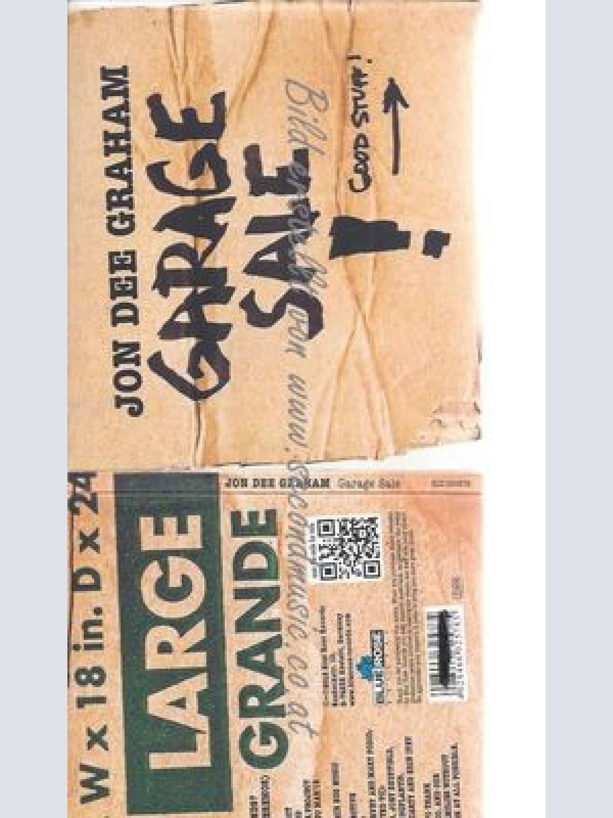 CD--JON DEE GRAHAM--GARAGE SALE