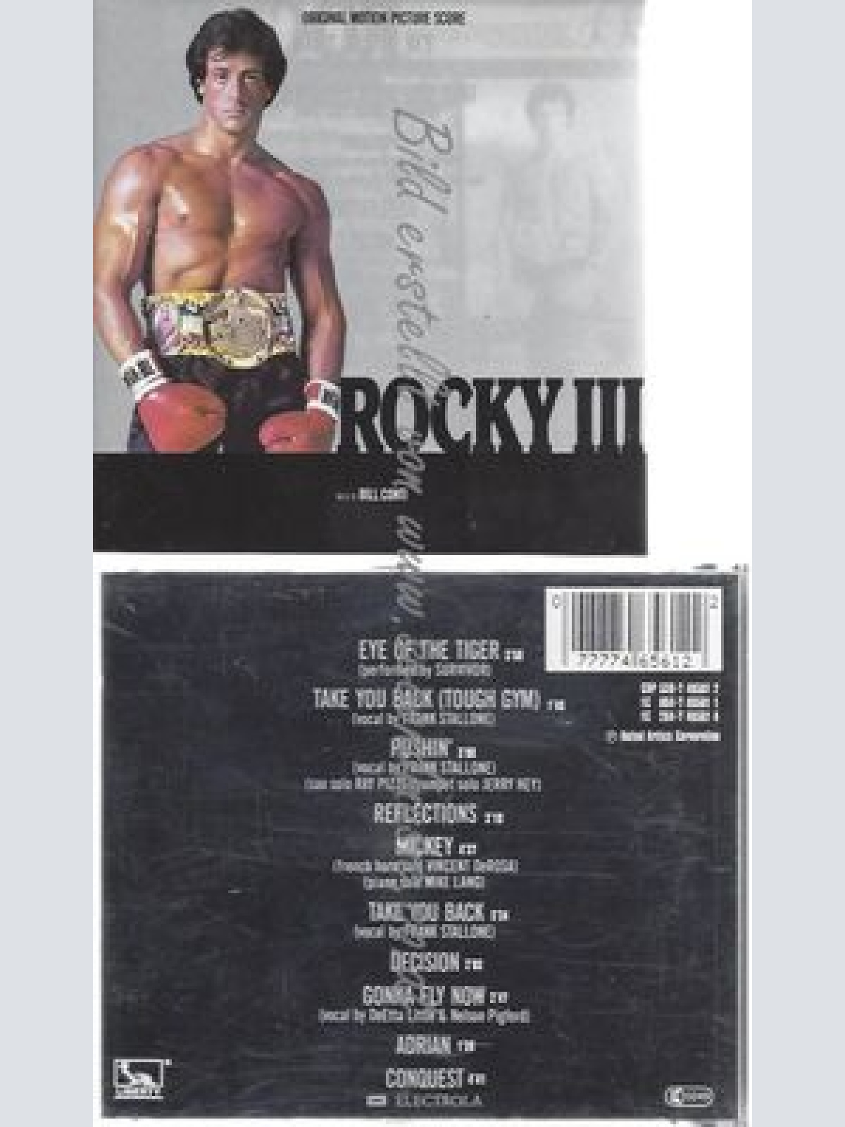 CD--VARIOUS ARTISTS--ROCKY III: MUSIC FROM THE MOTION PICTURE