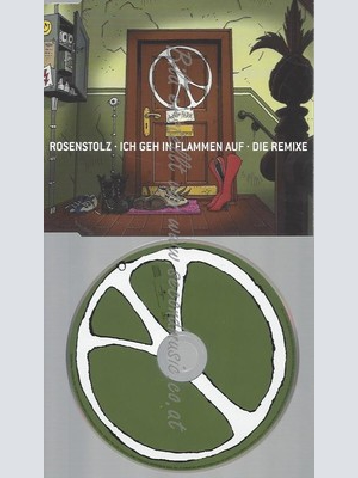 CD--ROSENSTOLZ -- -ICH GEH IN FLAMMEN AUF REMIXE