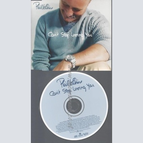 PROMO CD--PHIL COLLINS--CANT STOP LOVING YOU --1TR