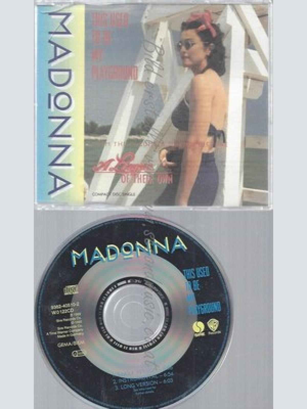 CD--MADONNA -- --- THIS USED TO BE MY PLAYGROUND