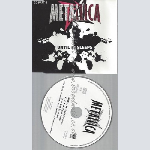 CD--METALLICA -- --- UNTIL IT SLEEPS