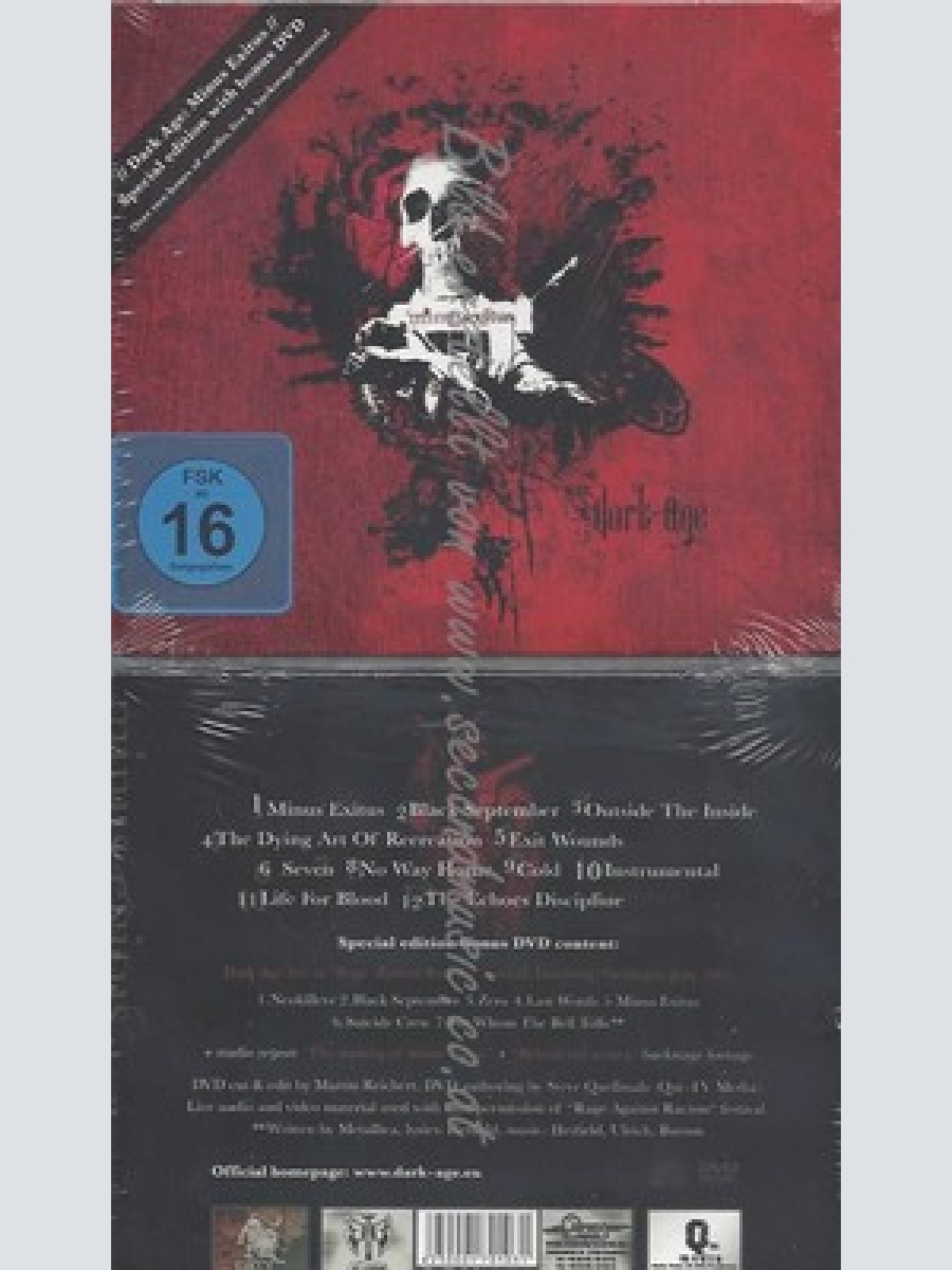CD--DARK AGE UND DARK AGES--MINUS EXITUS | CD+DVD