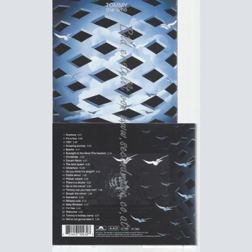 CD--THE WHO--TOMMY -
