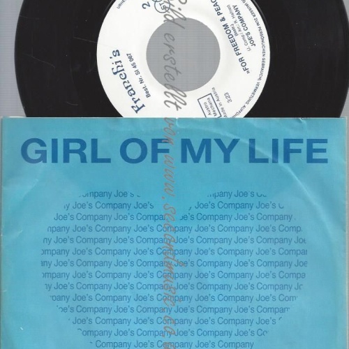 7"   Joe's Company  Girl Of My Life / For Freedom & Peace