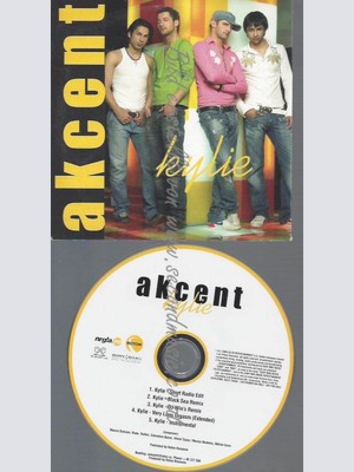 PROMO CD--AKCENT--KYLIE--5TR