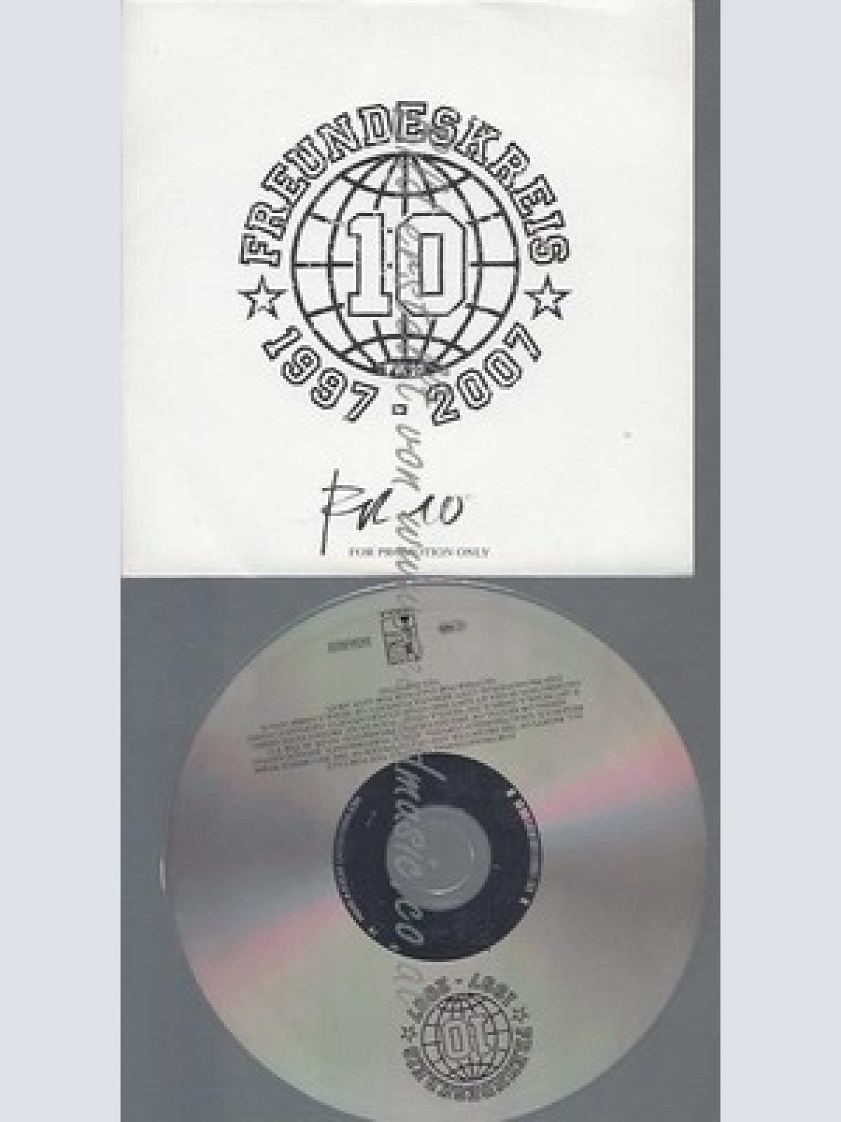 PROMO CD--FREUNDESKREIS --1997-2007--PM10--FK10