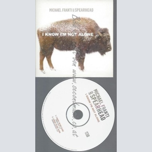 PROMO CD--MICHAEL FRANTI AND SPEARHEAD--I KNOW IM NOT ALONE--2TR