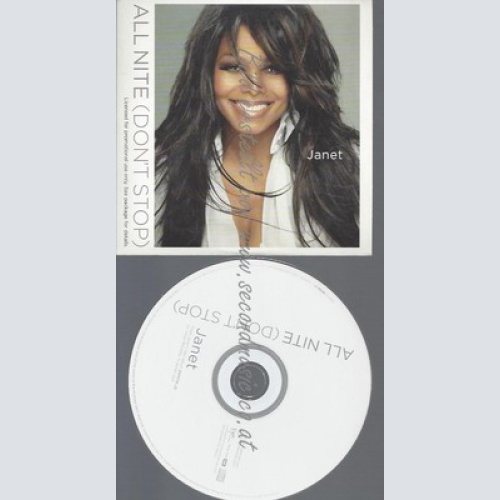 CD--JANET JACKSON--ALL NITE--