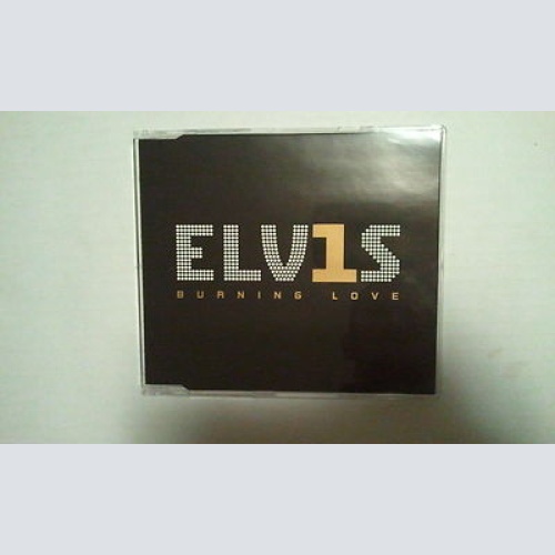 MAXI CD--ELVIS PRESLEY--ELV1S --BURNING LOVE--3 TRACKS