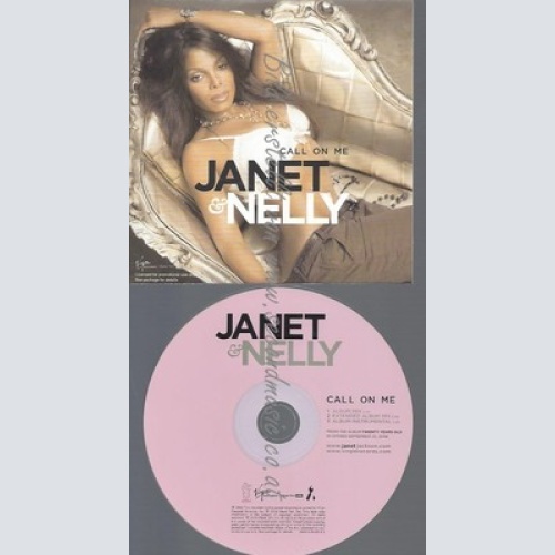 PROMO CD--JANET JACKSON--CALL ON ME--3TR
