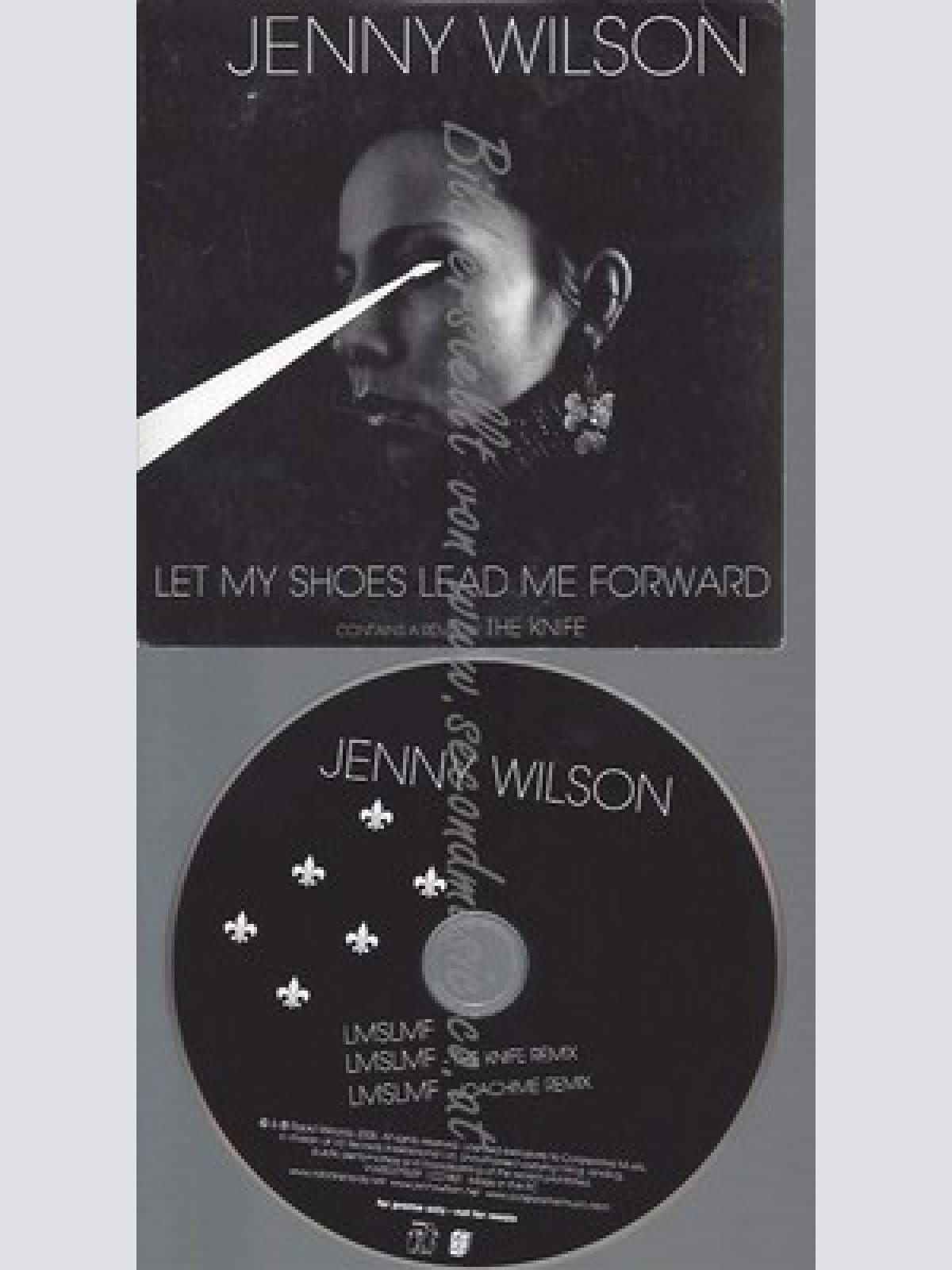 PROMO CD--JENNY WILSON --LET MY SHOES LEAD ME FORWARD--3TR