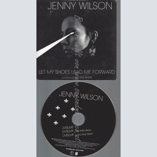 PROMO CD--JENNY WILSON --LET MY SHOES LEAD ME FORWARD--3TR