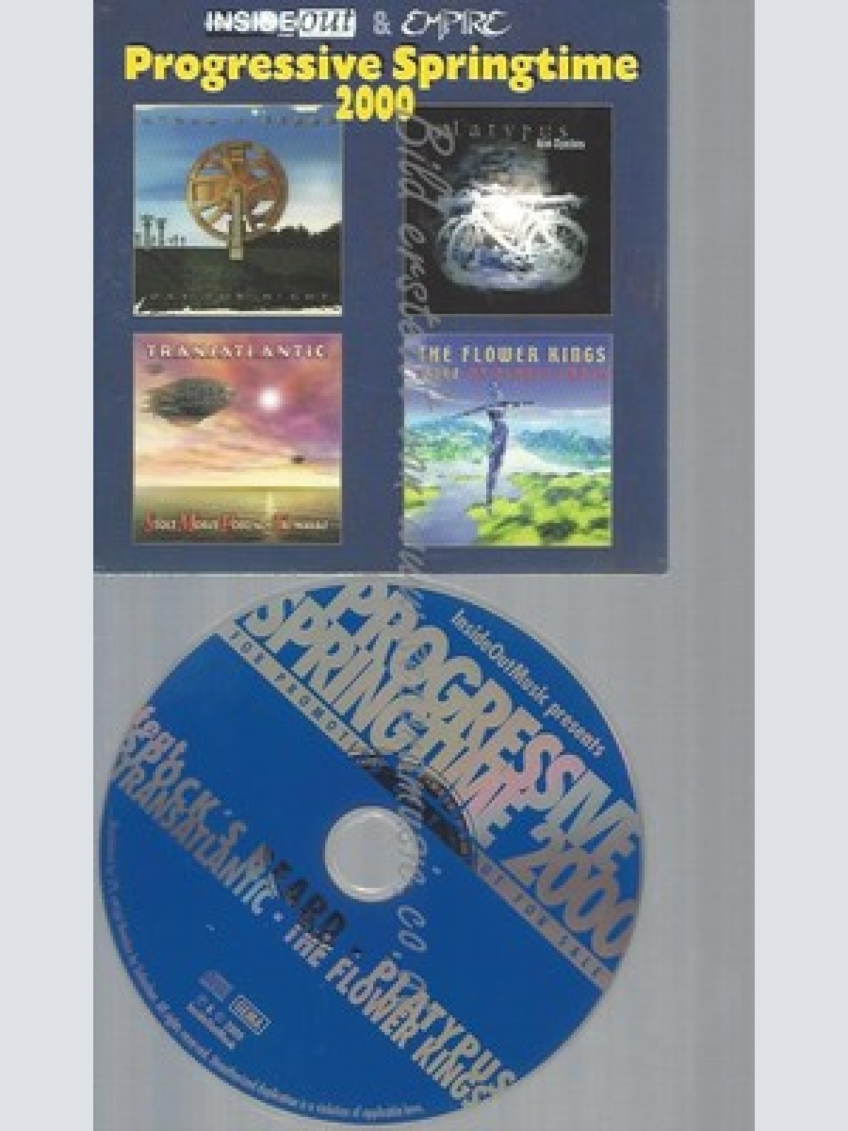 CD--CARDSLEEVE-PROGRESSIVE SPRINGTIME 2000-PLATYPUS-TRNSATLANTIC--PROMO