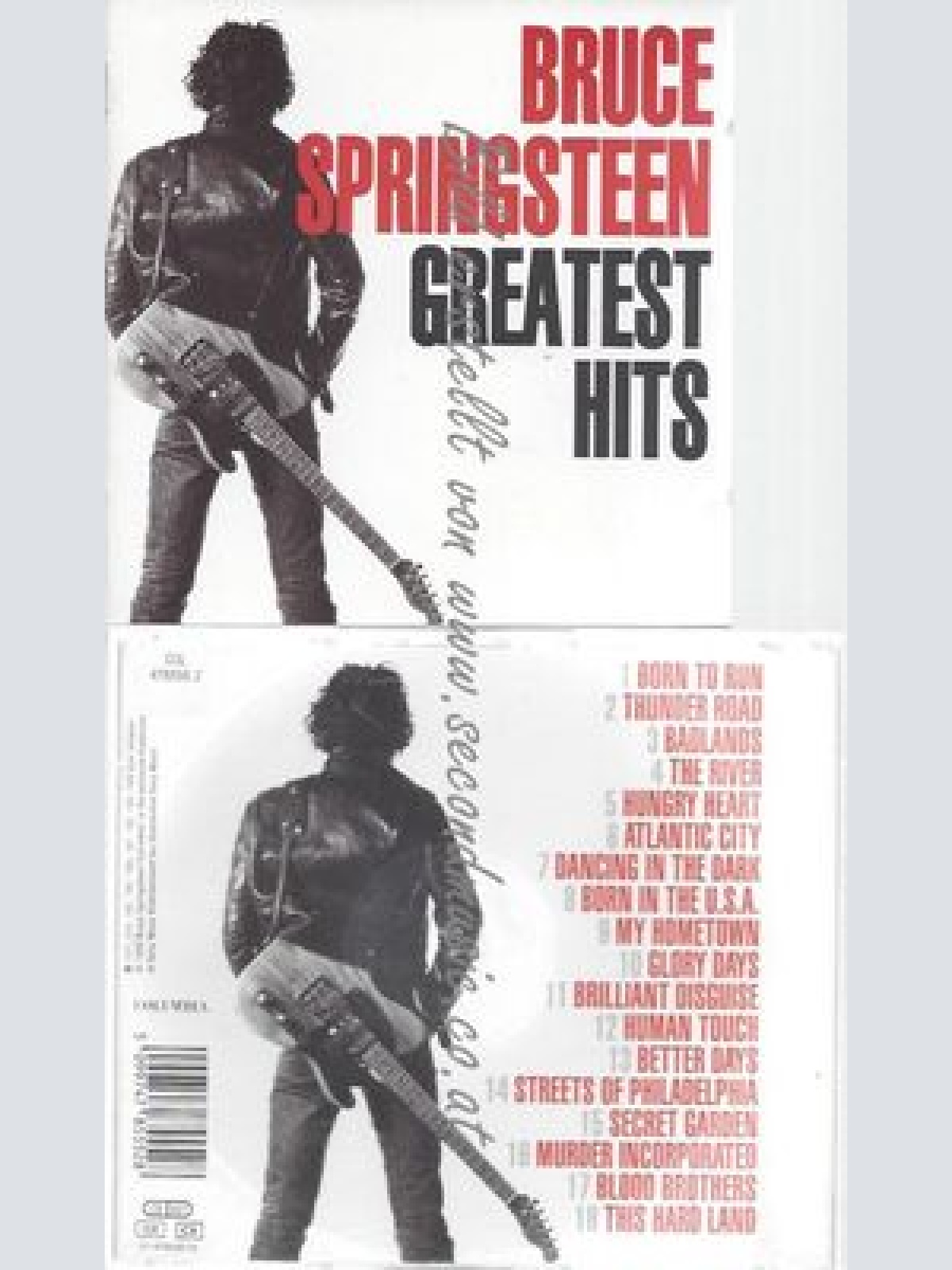 CD--BRUCE SPRINGSTEEN--GREATEST HITS