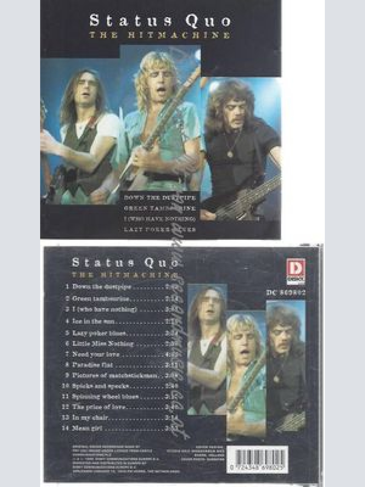 CD--STATUS QUO--THE HITMACHINE