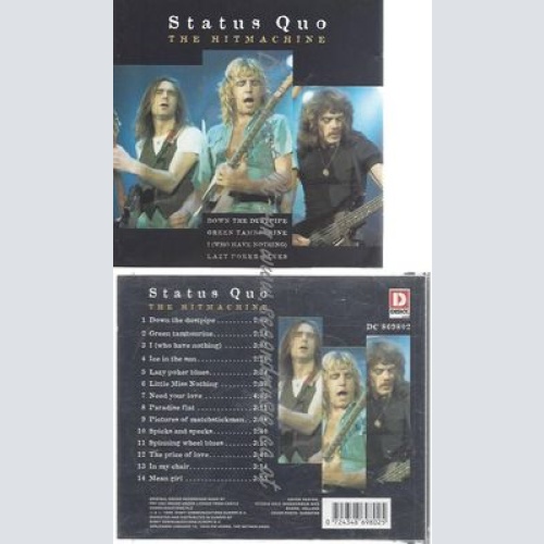 CD--STATUS QUO--THE HITMACHINE