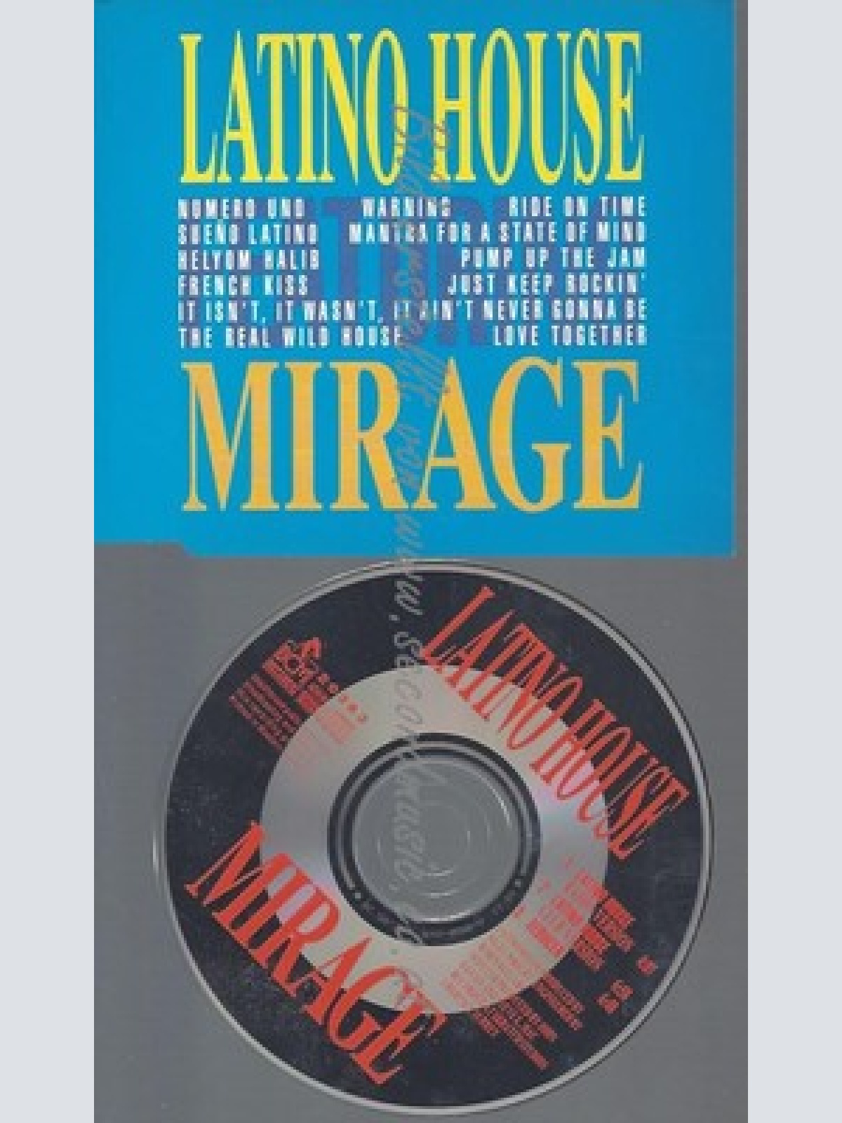 CD--MIRAGE --LATINO HOUSE--MIX-