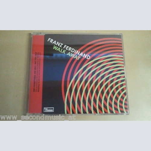 MAXI CD--FRANZ FERDINAND-WALK AWAY-- ---PROMO COPY--2 TRACK