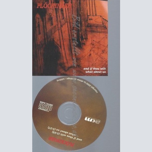 PROMO CD--PLÖCKINGER --AND IF THOU WILT--2TR