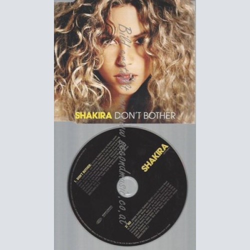 CD--SHAKIRA -- --- DON'T BOTHER