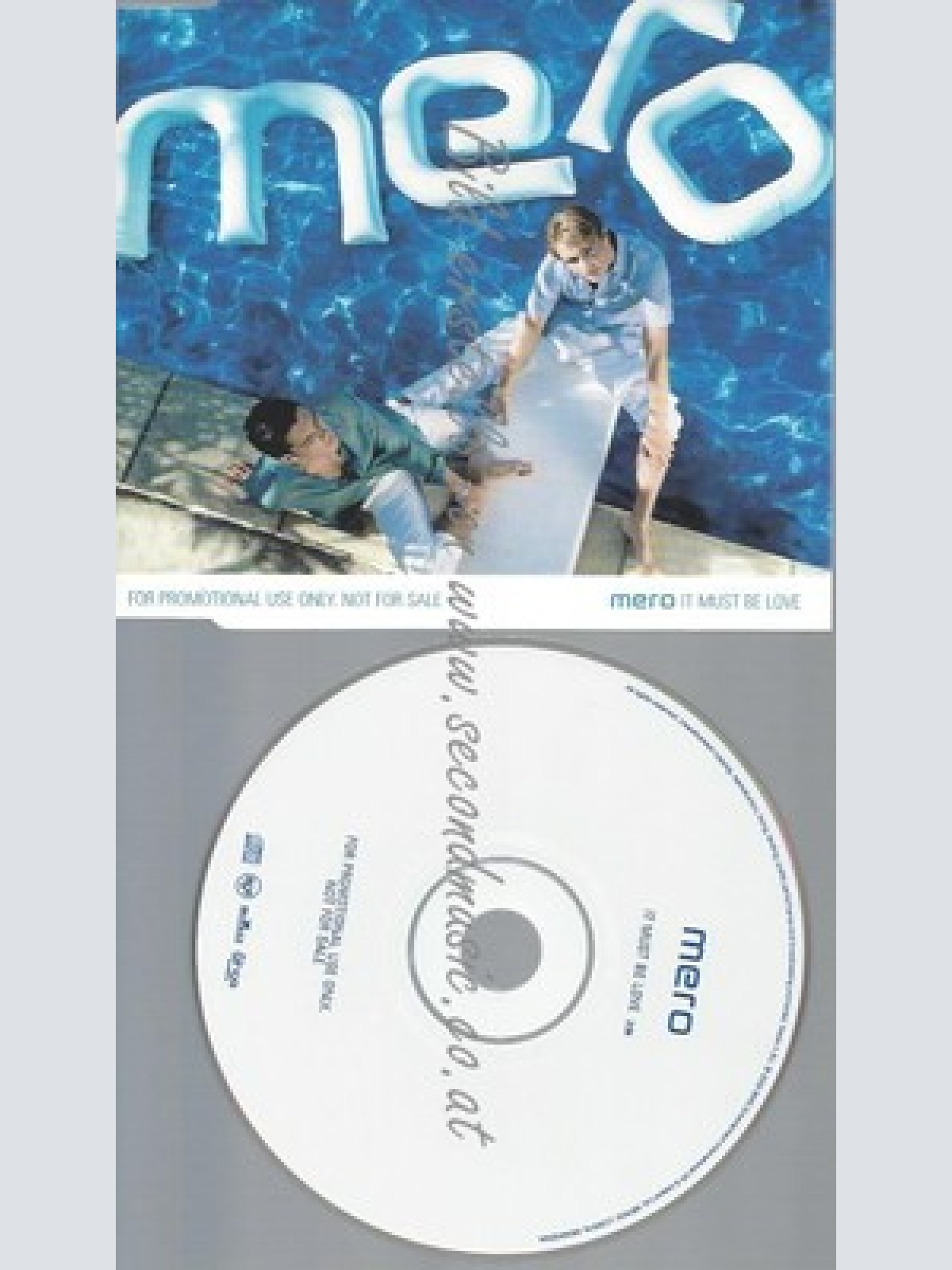 PROMO CD--MERO--IT MUST BE LOVE--1 TR