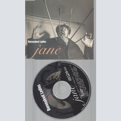 CD--BARENAKED LADIES - SINGLE -- JANE -1994, PLUS 2 PREVIOUSLY UNRELEASED TRACKS