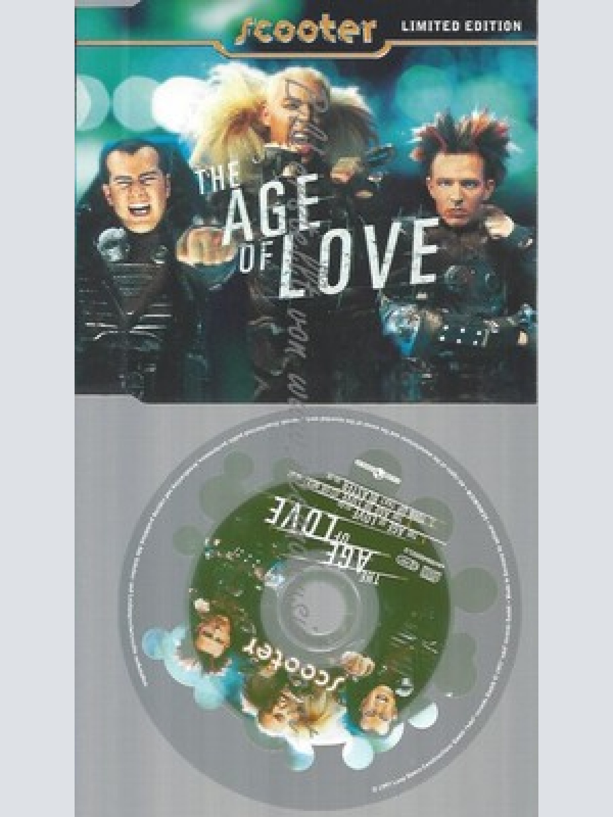 CD--SCOOTER -- --- THE AGE OF LOVE --LIMITED --RED DISC