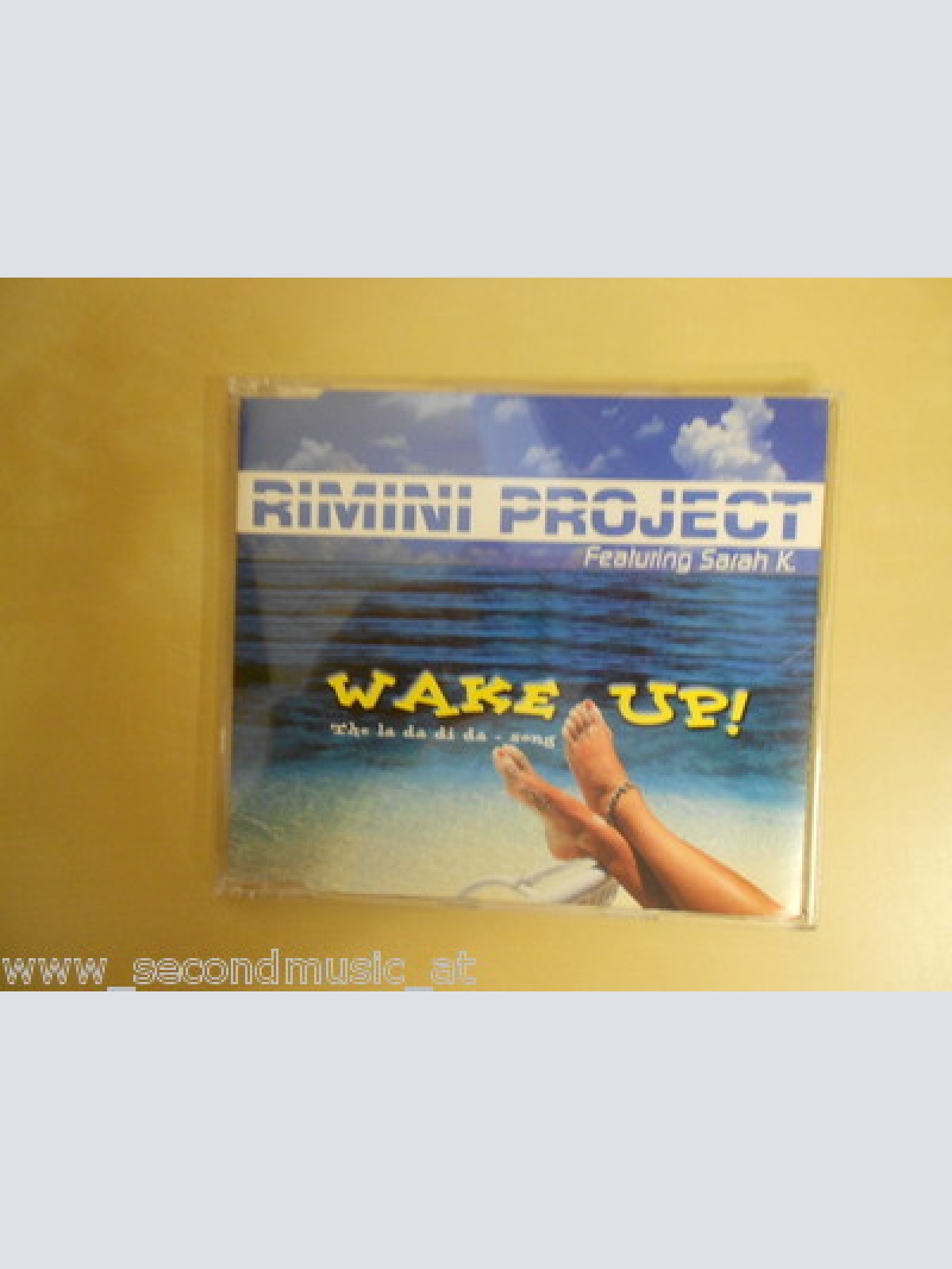 MAXI CD-- RIMINI PROJECT-- WAKE UP--4  TRACKS--