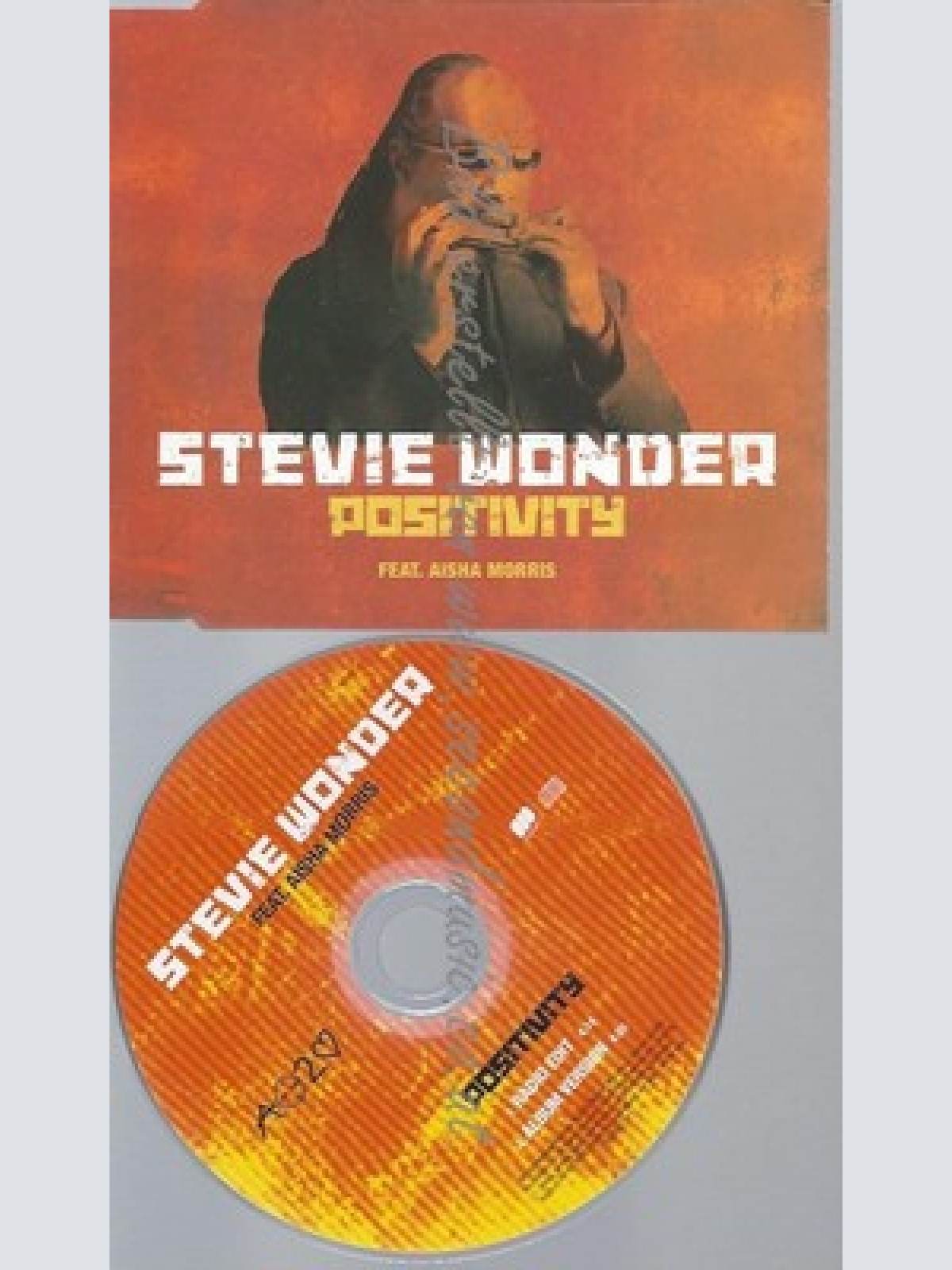 PROMO CD--STEVIE WONDER--POSITIVITY--2TR
