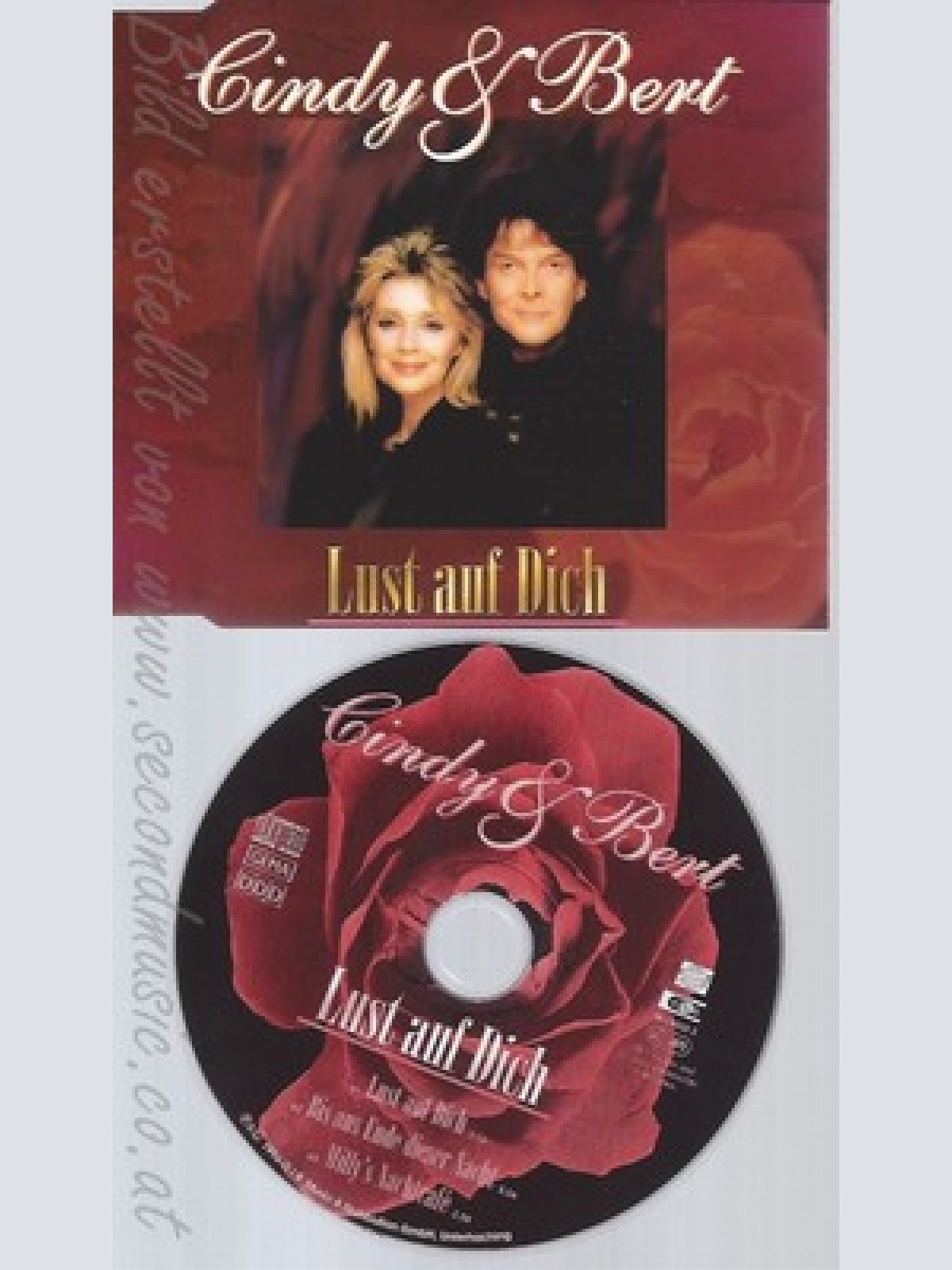 Maxi CD--CINDY & BERT -- - SINGLE -- LUST AUF DICH