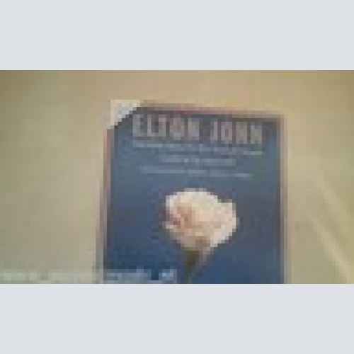 MAXI CD--ELTON JOHN--SOMETHING ABOUT THE WAY YOU LOOK TONIGHT-CARDSLEEVE
