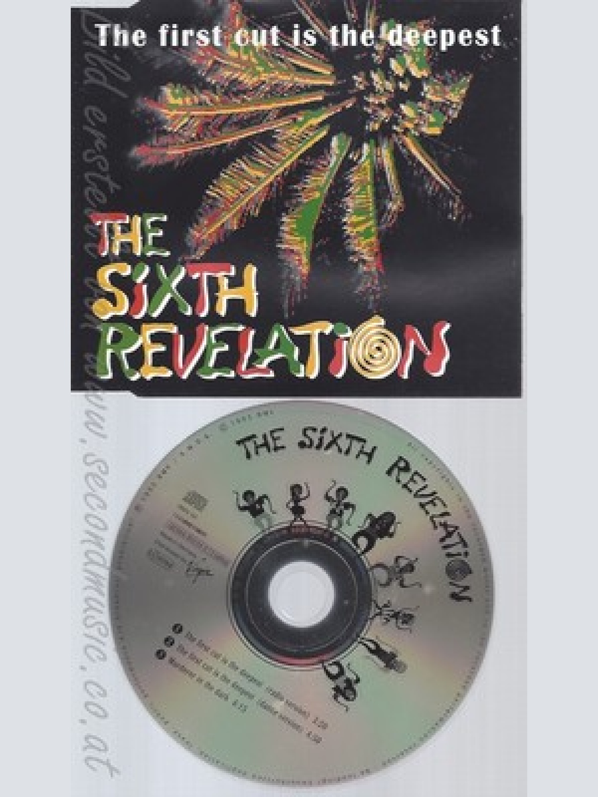Maxi CD--SIXTH REVELATION - SINGLE -- FIRST CUT IS THE DEEPEST -3 TRACKS, INCL.