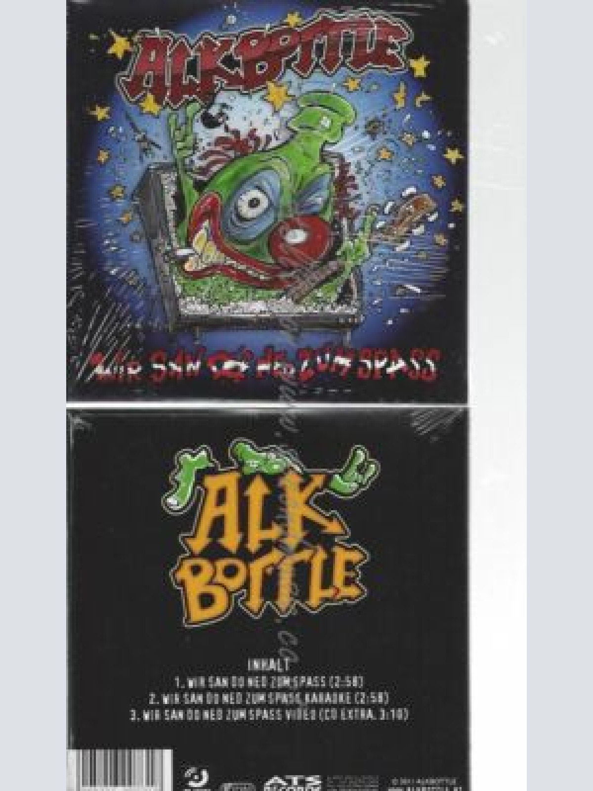 CD--ALKBOTTLE-- Wir San Do' Net Zu Spass