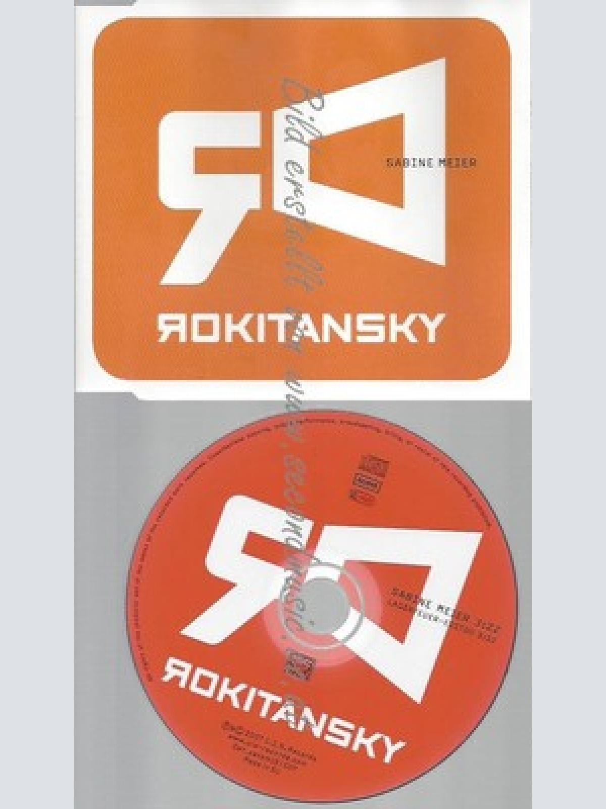 CD--ROKITANSKY -- --- SABINE MEIER