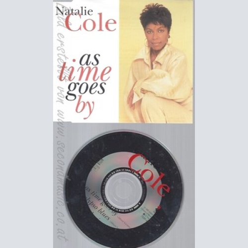 MAXI CD-- NATALIE COLE -- - SINGLE -- AS TIME GOES BY