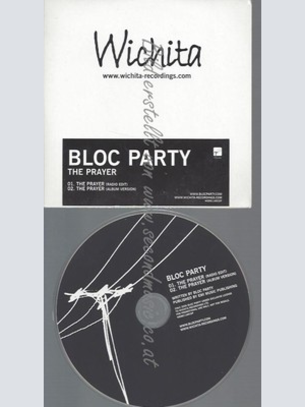 PROMO CD--BLOC PARTY--THE PRAYER--2TR