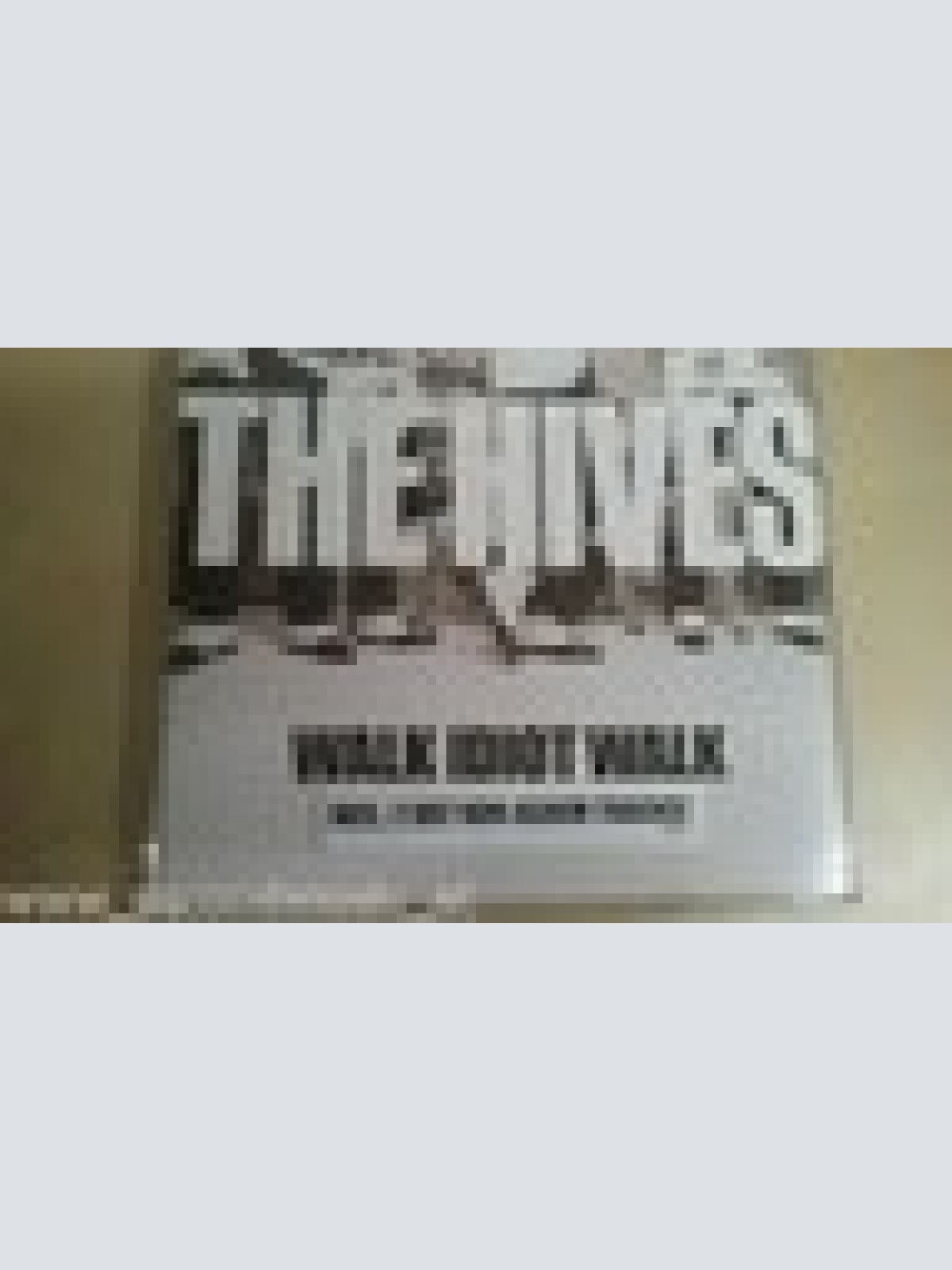 MAXI CD -THE HIVES--WALK IDIOT WALK--4 TRACKS
