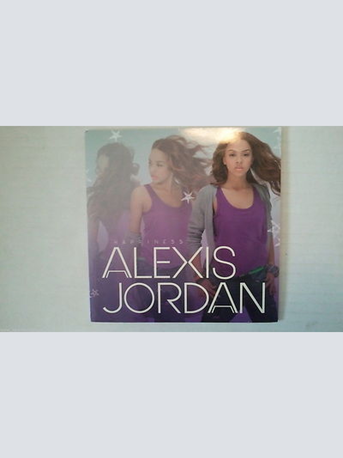MAXI CD-- ALEXIS JORDAN-- HAPPINESS--3 TRACKS --PROMOTION --PROMO