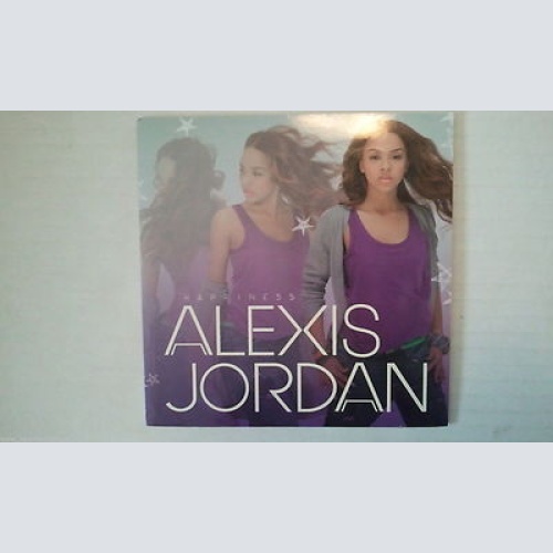 MAXI CD-- ALEXIS JORDAN-- HAPPINESS--3 TRACKS --PROMOTION --PROMO