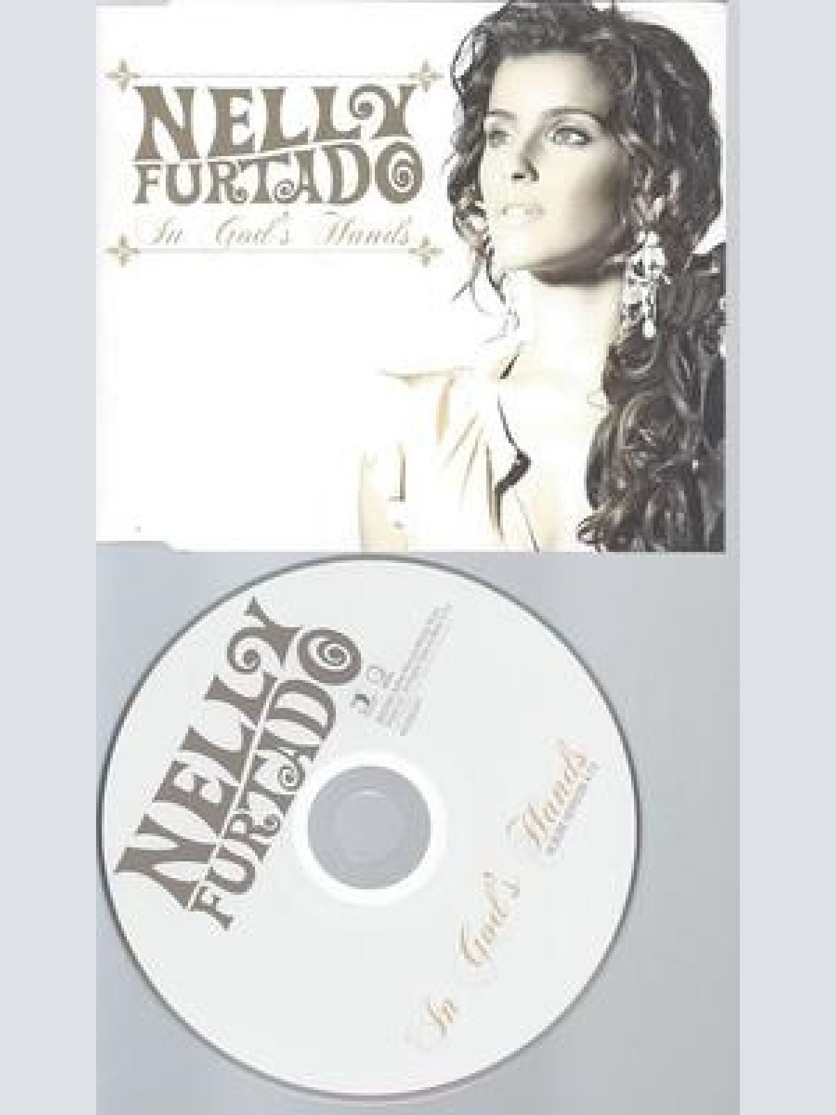PROMO CD--NELLY FURTADO--IN GODS HANDS--1 TR