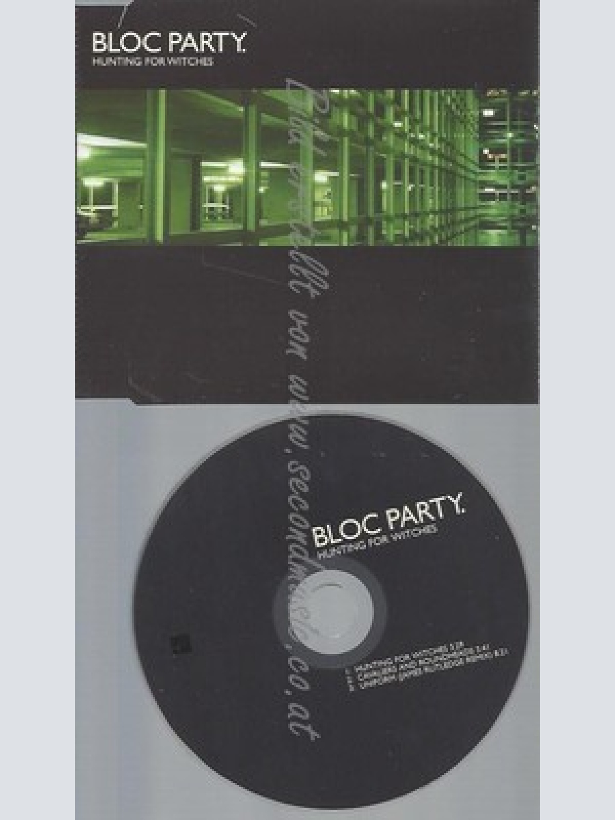 CD--BLOC PARTY -- --- HUNTING FOR WITCHES