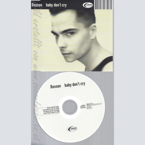 MAXI CD--BOSSON--BABY DON'T CRY