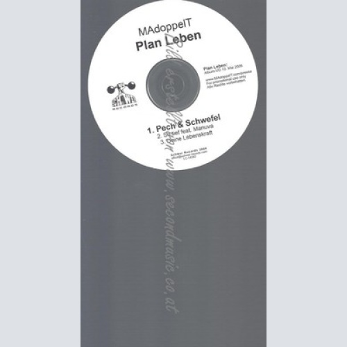 PROMO CD--MADOPPELT--PLAN LEBEN--PECH SCHWEFEL--3TR