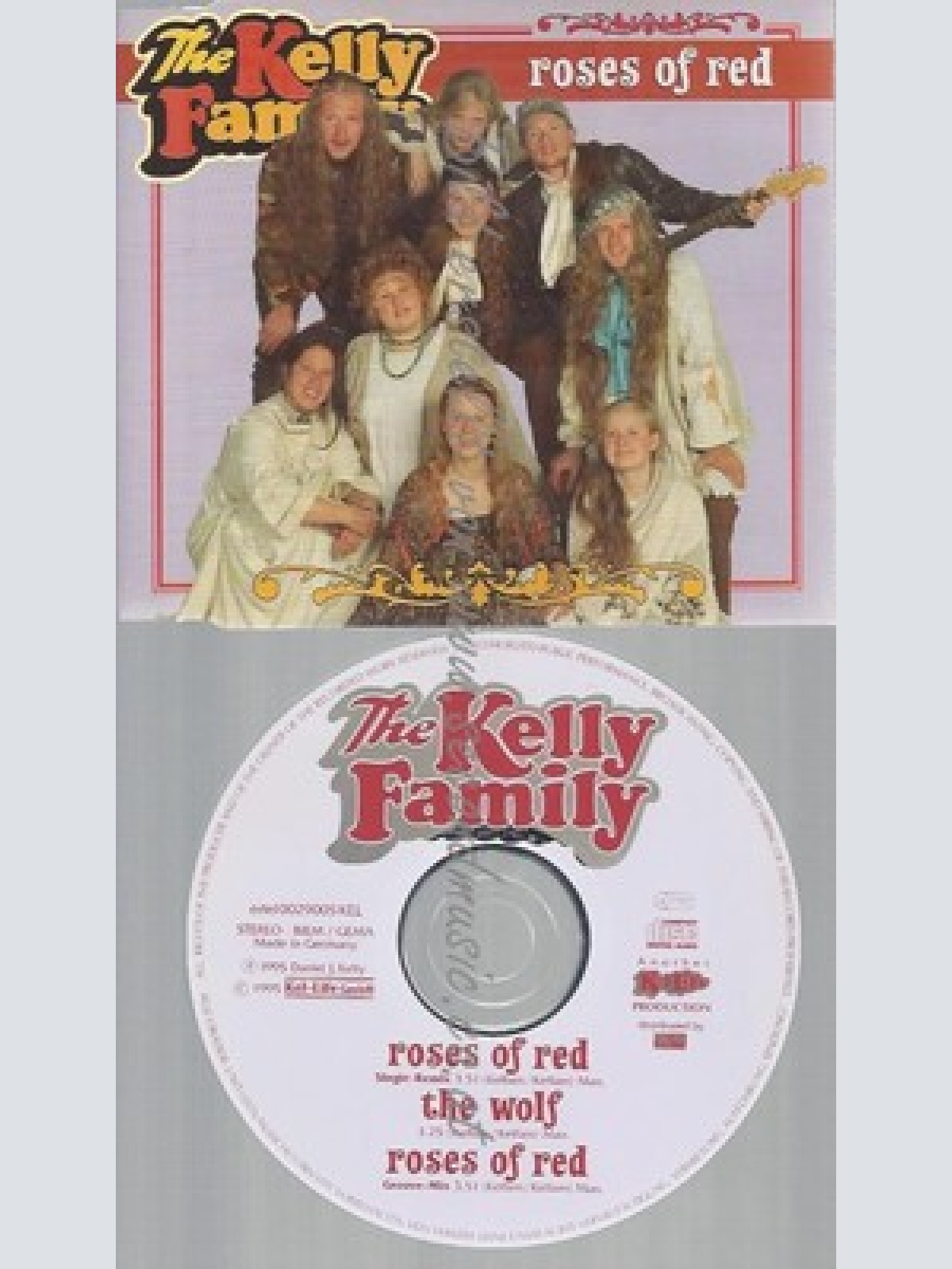 CD--KELLY FAMILY -- --- ROSES OF RED