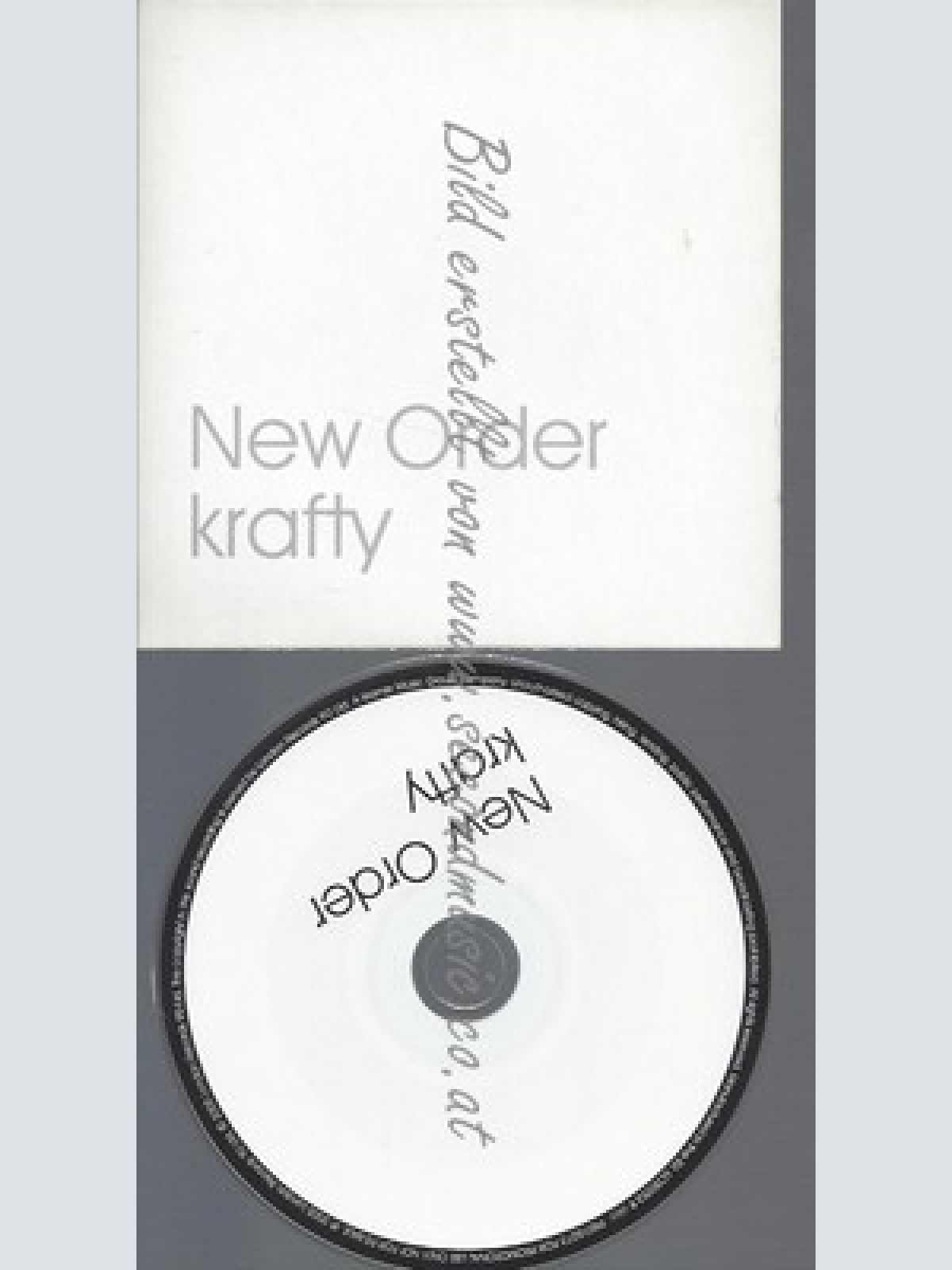 PROMO CD--NEW ORDER--KRAFTY--